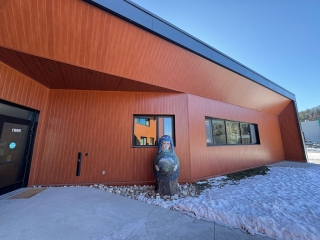 The Confluence in Castlegar entryway