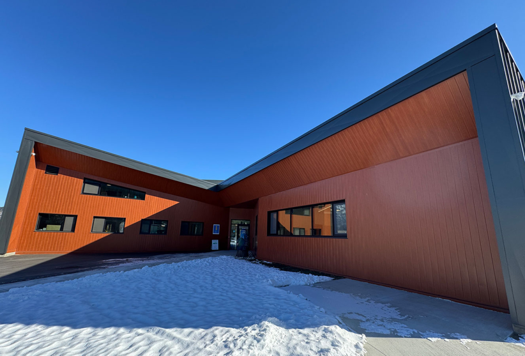 The Confluence in Castlegar back entry