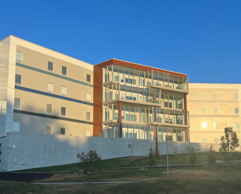 Red Fish Healing Centre balcony view
