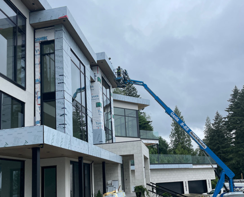 residential siding installation